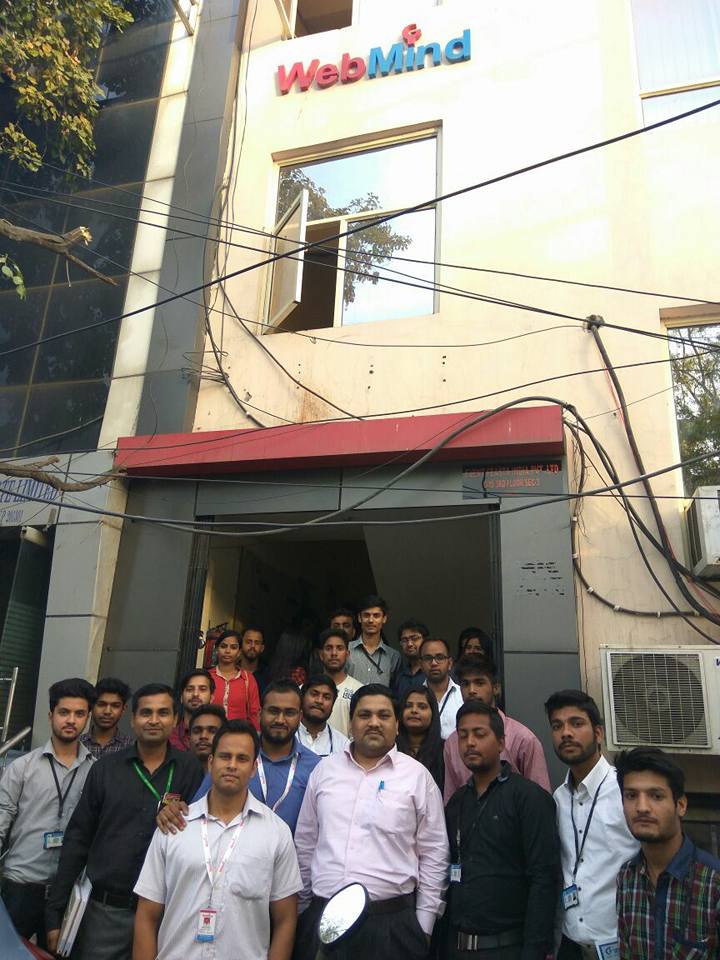 Industrial Visit to Webmind Infotech, Noida