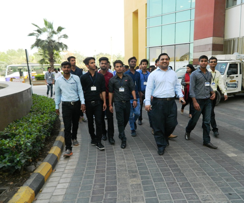 Industrial Visit was organized for B.Tech(CS)-IInd Year Students