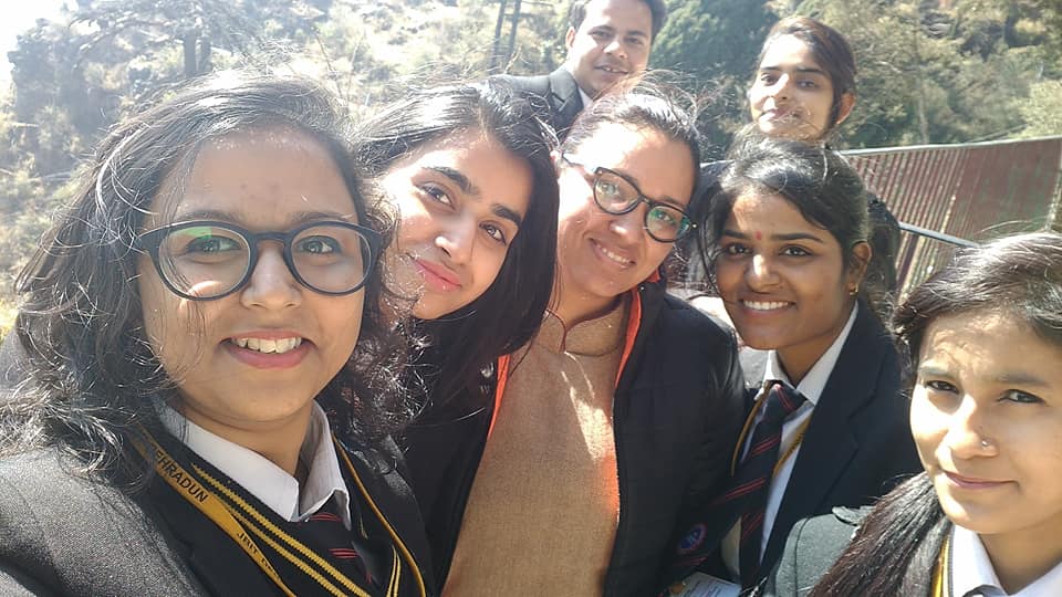 Refreshing trip was organized for BBA Students to Mussoorie